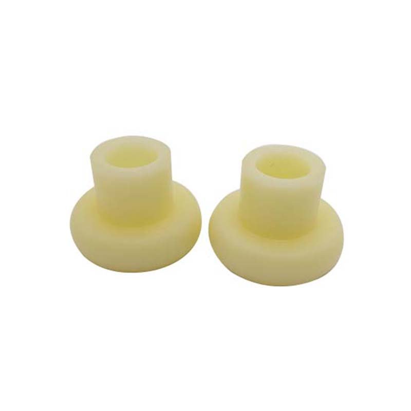 China Wholesale High quality custom auto parts flat m5 m10 3mm 4mm 50mm bush rubber nylon plastic flanges shaft sleeve bushing
