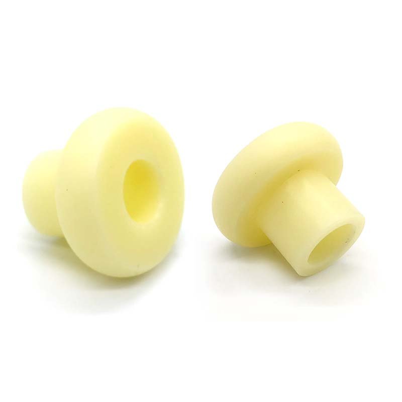 China Wholesale High quality custom auto parts flat m5 m10 3mm 4mm 50mm bush rubber nylon plastic flanges shaft sleeve bushing