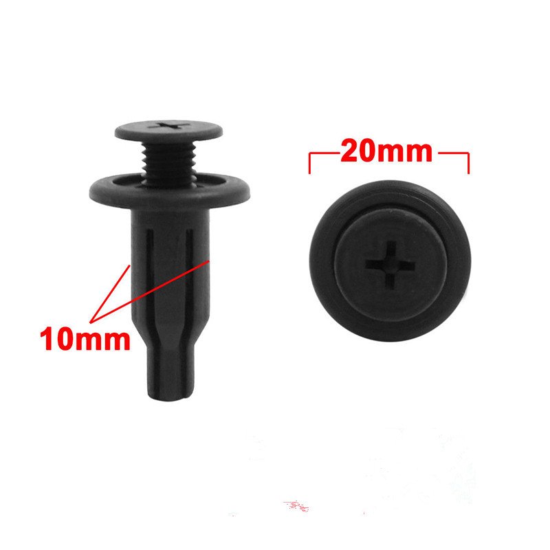 plastic Push type rivet buckle universal trunk plastic car clips fastener