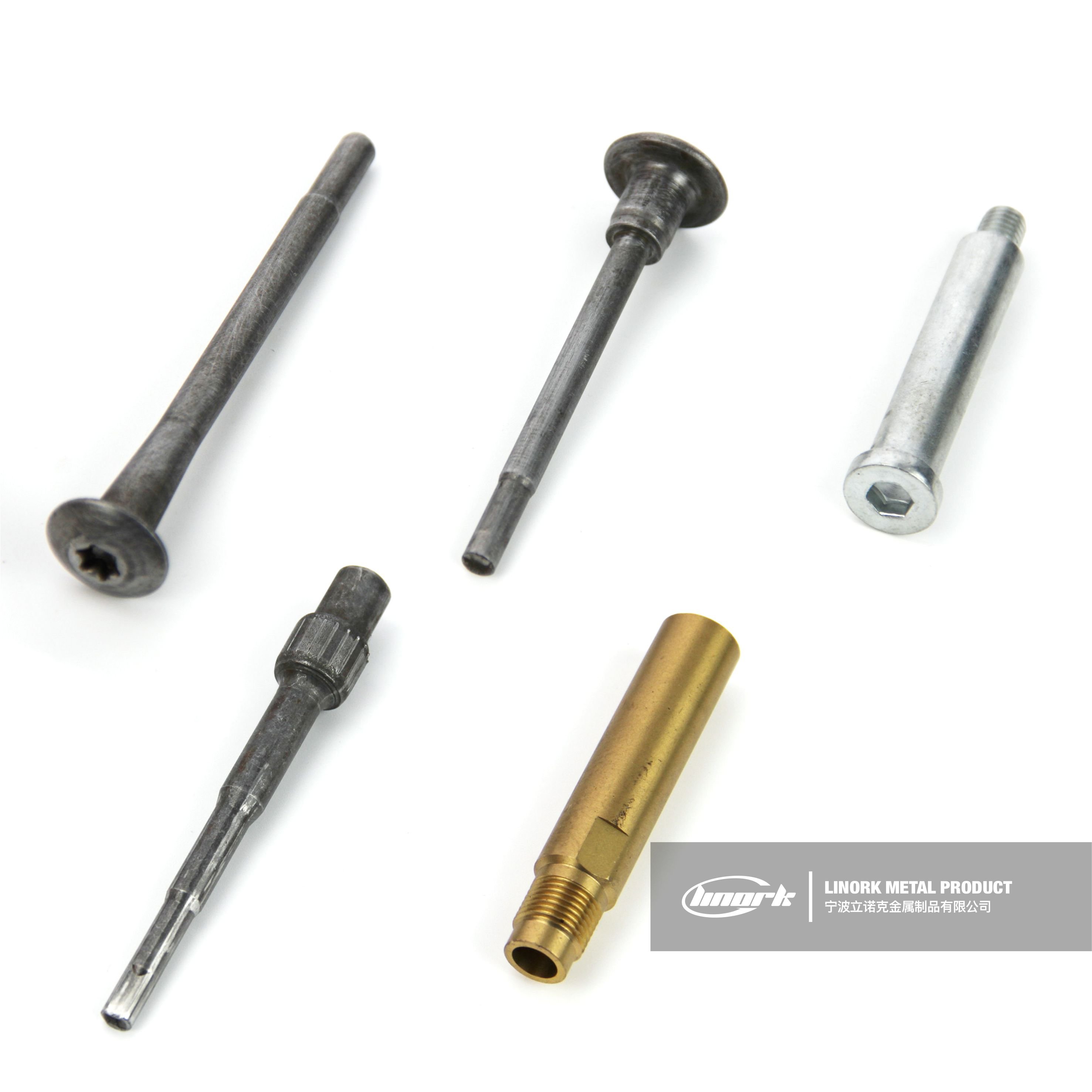 OEM Customized Auto Parts Fasteners Steel Stainless Steel Screw Bolt Zinc Finish ANSI Standard Free Sample Machine Manufacturer