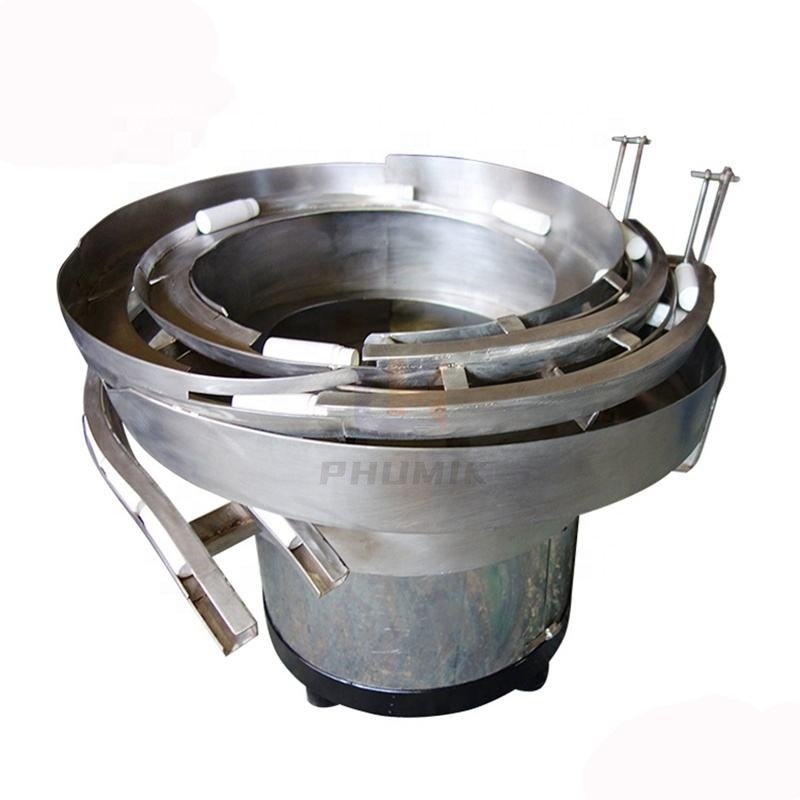 High Precision Vibratory Bowl Plate Feeding Bowl Precision Auto Feeder For Automatic Lathe Machine