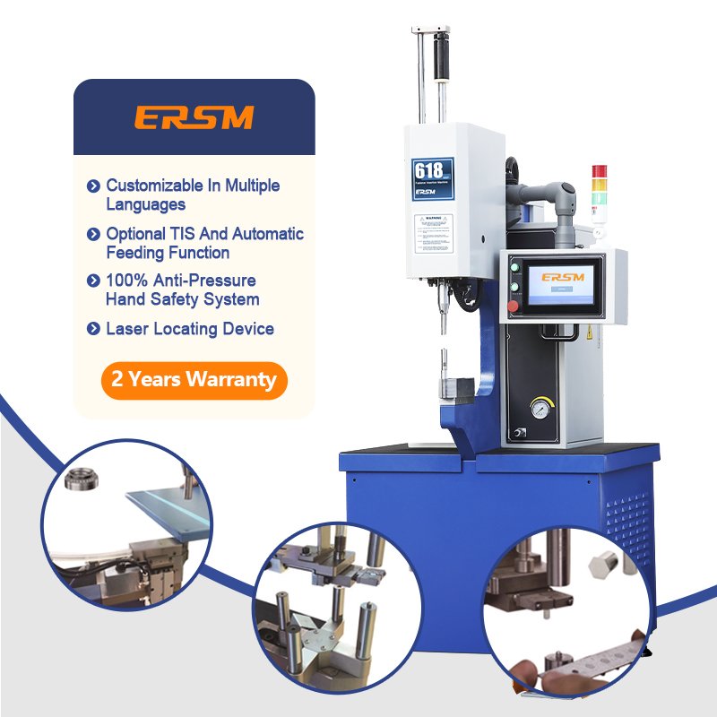 Factory Direct with Efficient Processing and 100% Safety System 100% Hydraulic Automatic Riveting Machine