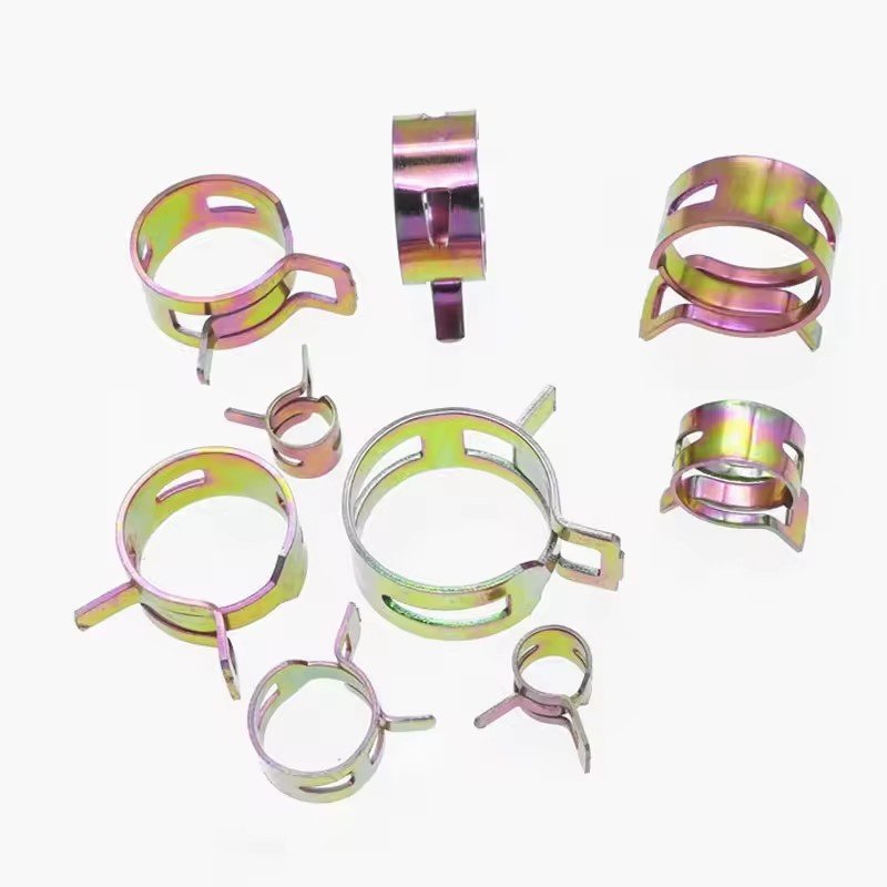 Various Sizes Vacuum Spring with Fuel Water Hose Clamp Air Tube Metal Fastener Box Set