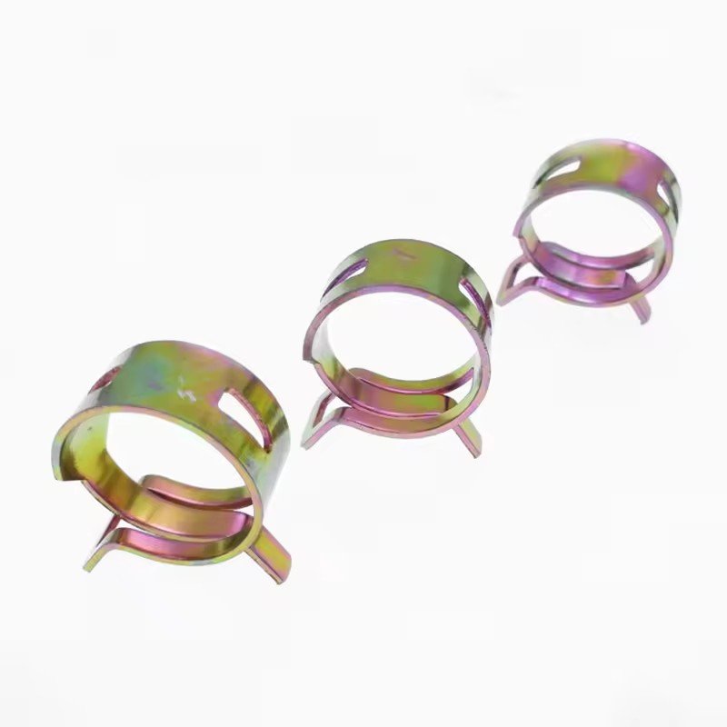 Various Sizes Vacuum Spring with Fuel Water Hose Clamp Air Tube Metal Fastener Box Set