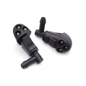 Car Universal Windshield Washer Sprinkler Head Wiper Fan Shaped Spout Cover Water Outlet Nozzle