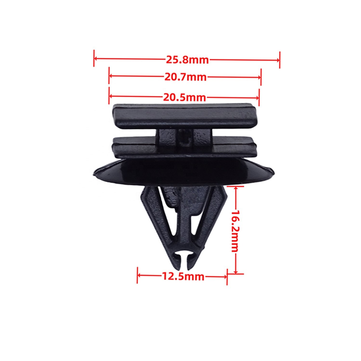 Car Fastener Clip Front Fender Push-Type Clip Retainer Bumper Rivet Clips