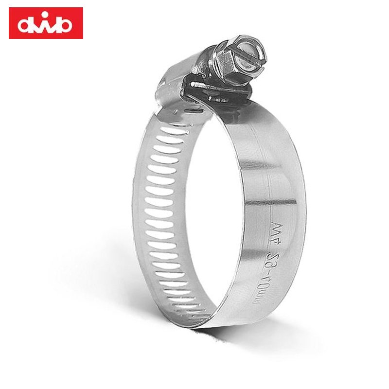 Auto Soft clamps Worm Gear Hose Clamp Adjustable Custom Car 304 stainless Steel Hose clamp Stamping Spare Parts