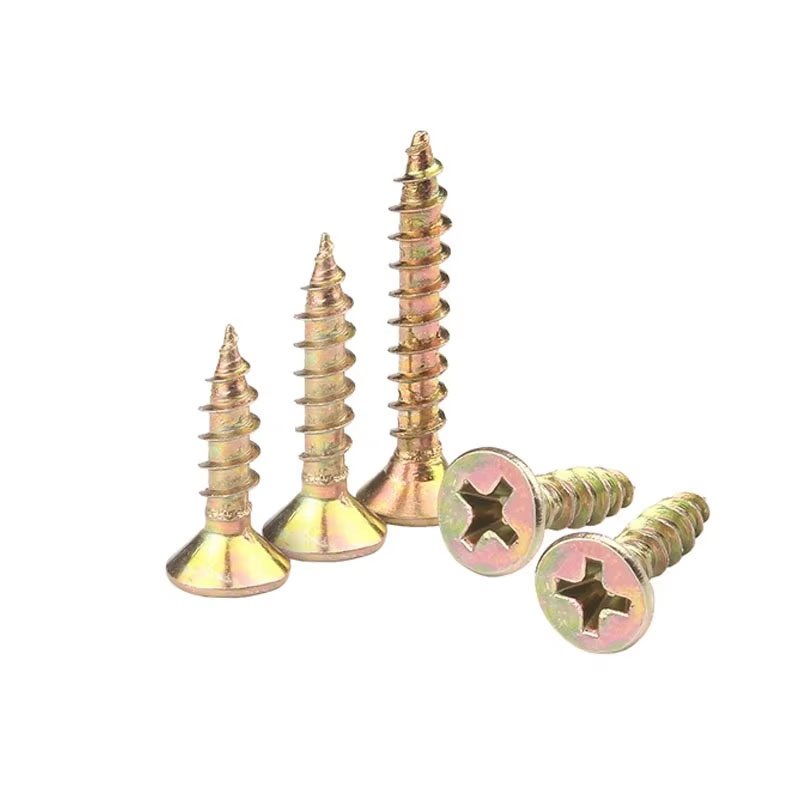 High Quality Fasteners for Dry Wall Screws Direct Selling Wood Screws Painted Zinc Ash Phosphating Mechanical Nails