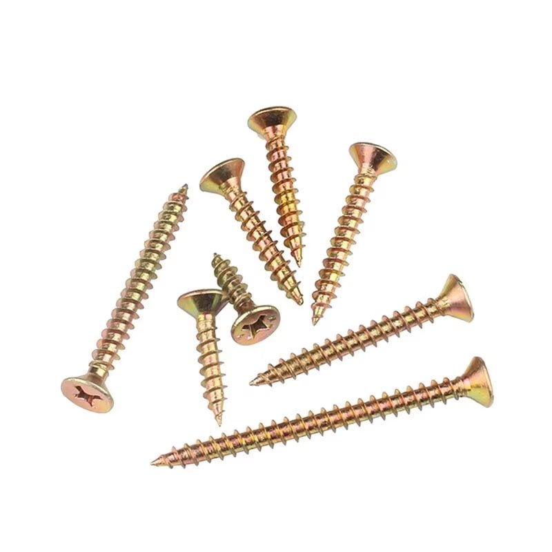 High Quality Fasteners for Dry Wall Screws Direct Selling Wood Screws Painted Zinc Ash Phosphating Mechanical Nails