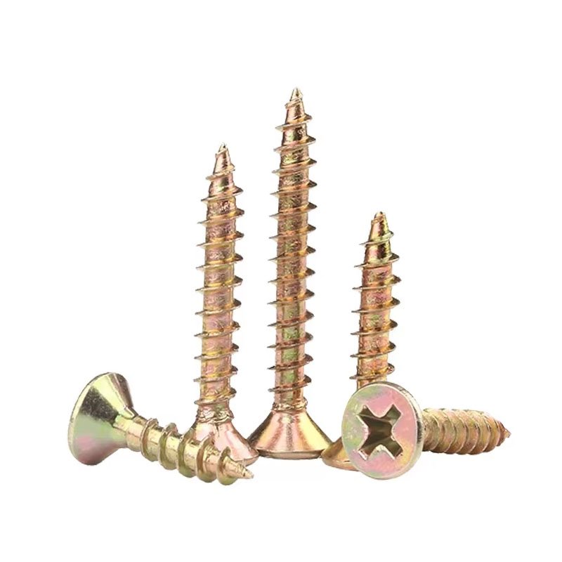 High Quality Fasteners for Dry Wall Screws Direct Selling Wood Screws Painted Zinc Ash Phosphating Mechanical Nails