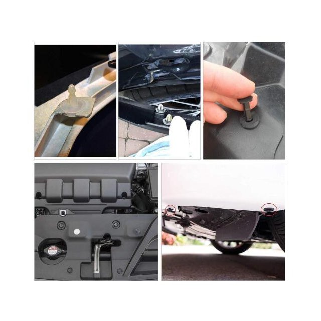 425PCS Auto Clips Box for Chevrolet Car Door Panel Bumper Buckle Nylon Body Fasteners