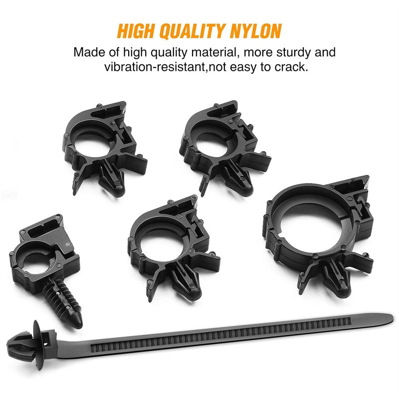 Wholesale 6 Different Sizes Universal Car Wire Loom Routing Clips Assortment Wiring Harness Routing Replacement Parts