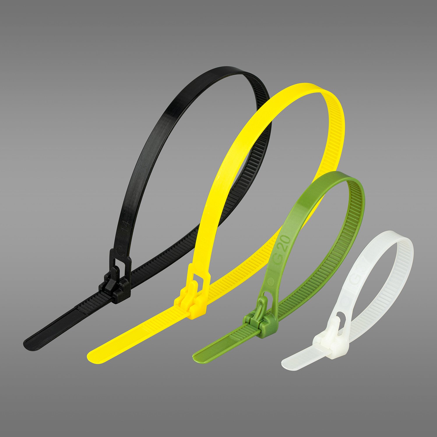 Customized Fasteners Auto Parts 4.8*300mm Plastic Wire Strap