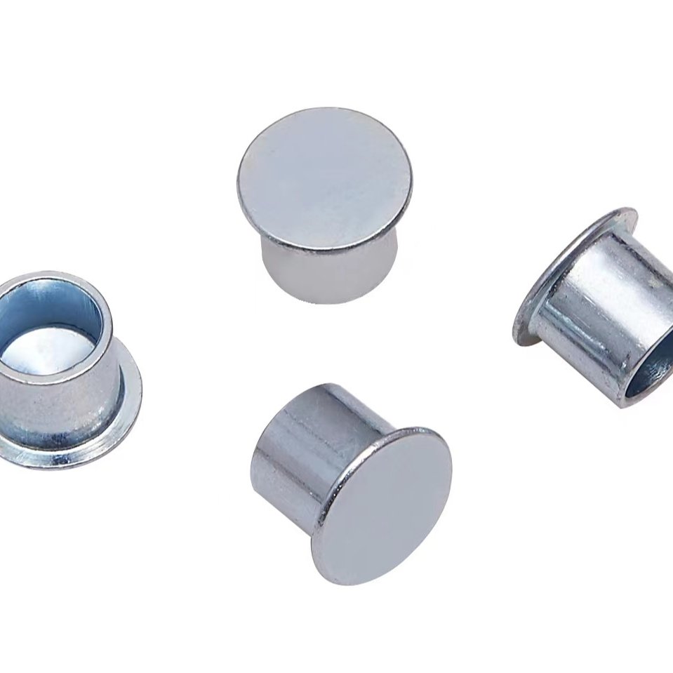 Factory Professional High Quality Chrome Plated Stainless Steel Flat Head Rivets
