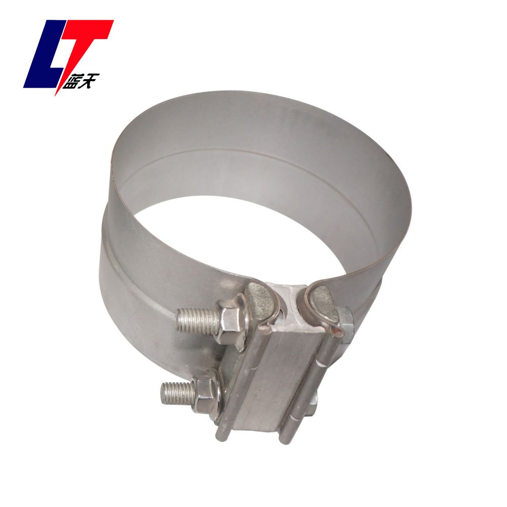 Manufacture Lap Joint Exhaust Muffler Pipe Band Clamp