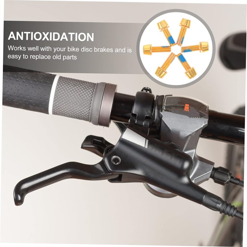 Bicycle Screw Professional Rotor Screws Brake Caliper Screw Cycling Accessories Bulk Beads Rotor Bolts Mountain Bike Brake