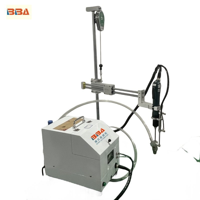 BBA portable handheld screwdriver with torque reaction arm M2~M5 automatic blow screw feeder machine China supplier
