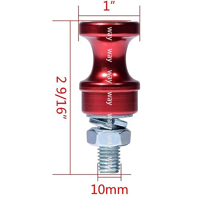 Customized Fastener Screw for Motorcycle Swingarm Spools Bobbins Fast Auto Parts