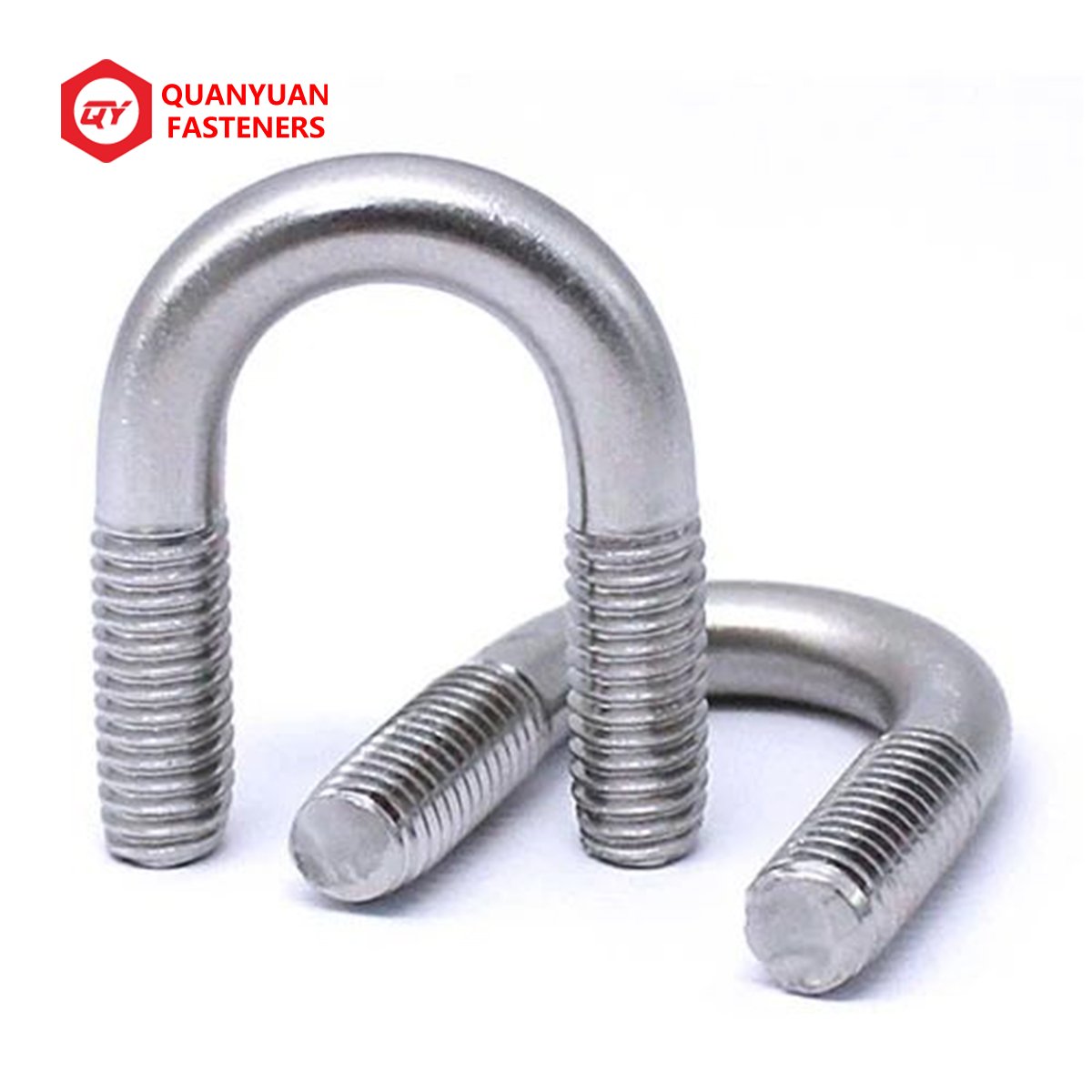 OEM Customized Galvanized U Bolt Auto Part Trailer U-bolt Nut Pipe Clamp High Strength Stainless Steel U Bolt