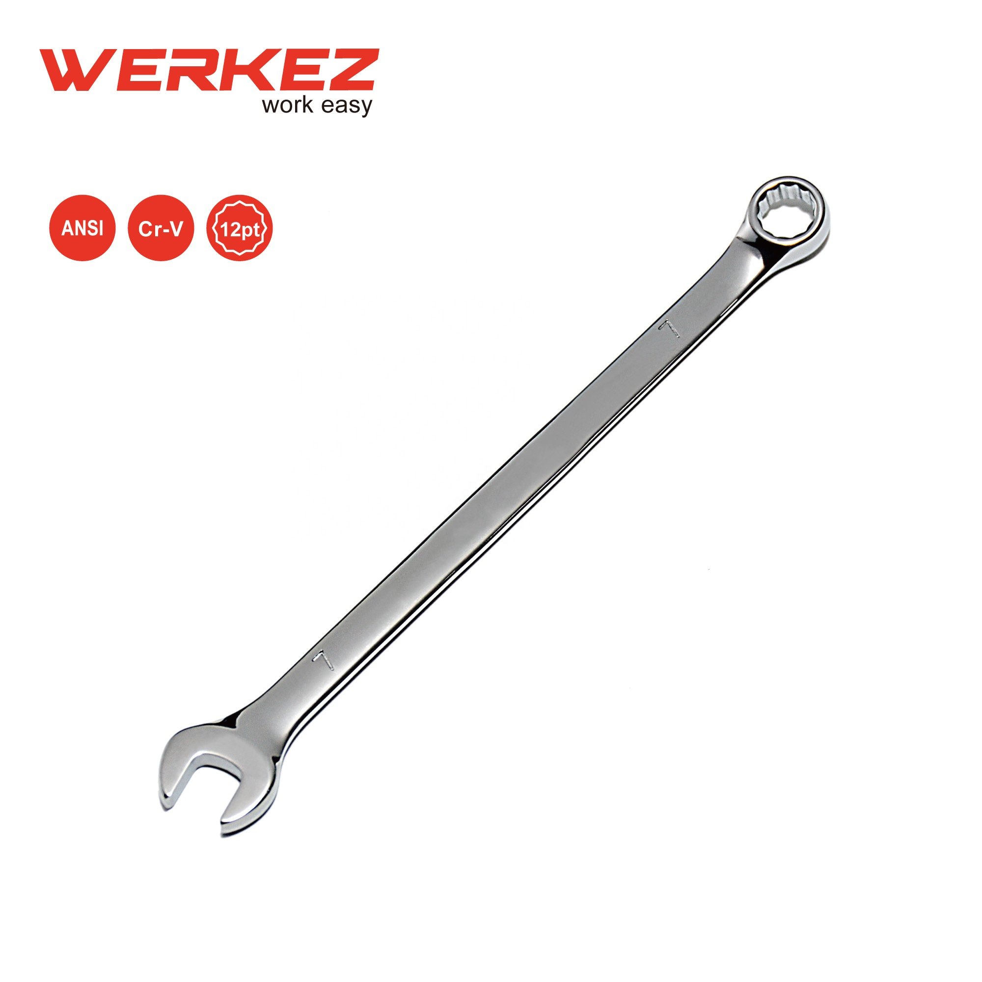 OEM High Quality 7mm Cr-V Combination Wrench Set Durable Premium Metric Measurement 21mm Torque Ratchet Wrench Repairing 17mm