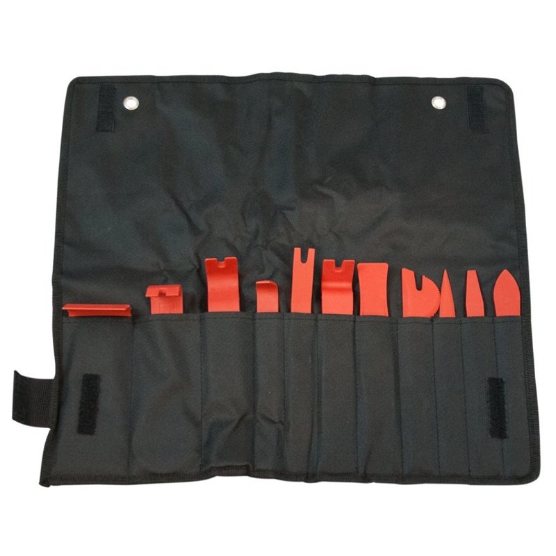 8 Pcs Red Color Nylon Auto Clips Removal Tool Kit for Install Automotive Car Truck Fender Rivets Fasteners