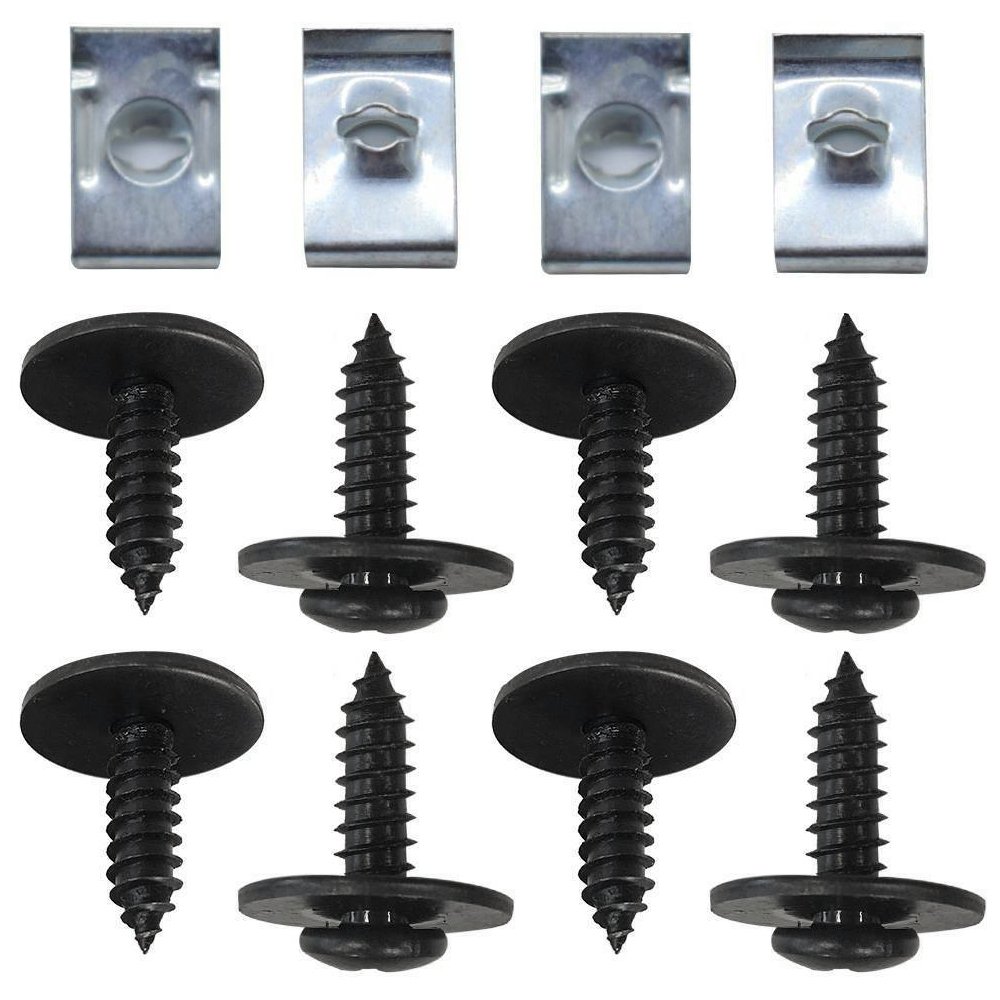 C0008 50Pcs For Toyota Lexus Under Engine Cover Clips Underbody Mudguard Shield Screws auto clip auto fastener & clip