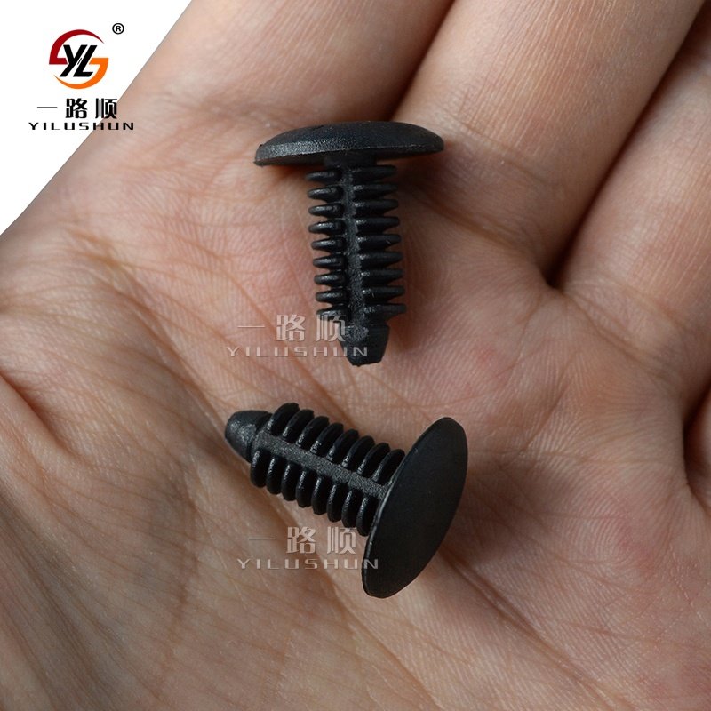 A104 500Pcs/Bag Auto Clips Plastic Fastener Push Type Retainer Nylon Rivet