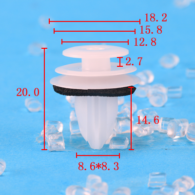 Wholesale Price Atuo Plastic Clips Plastic Fasteners Auto Trim Panel Clips Plastic Rivets081501