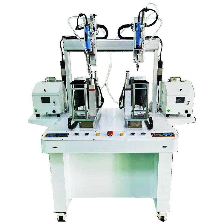 BBA Two head screw fastening machine automatic robot screw tightening machine screw blowing dispensing machinery china factory