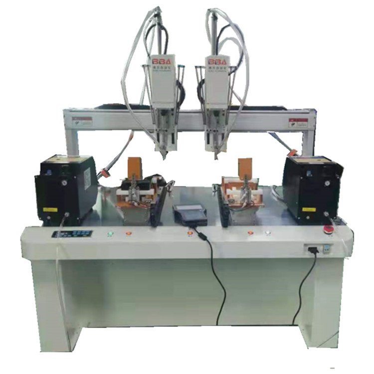 BBA Two head screw fastening machine automatic robot screw tightening machine screw blowing dispensing machinery china factory