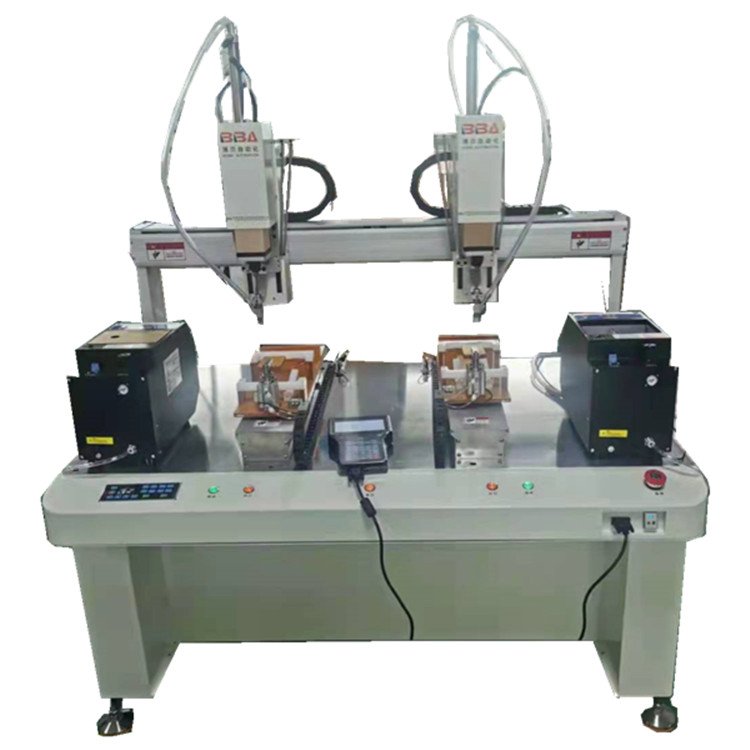 BBA Two head screw fastening machine automatic robot screw tightening machine screw blowing dispensing machinery china factory