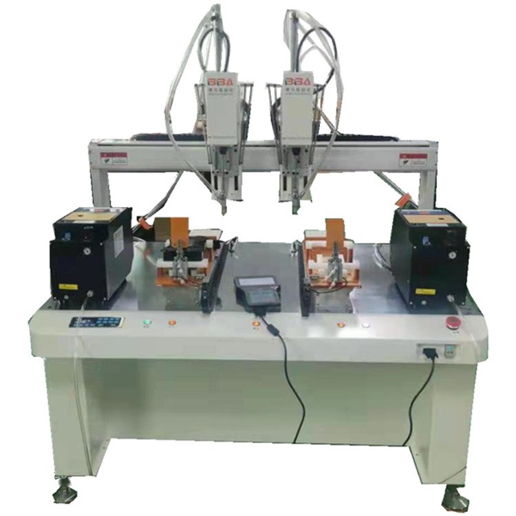 BBA Two head screw fastening machine automatic robot screw tightening machine screw blowing dispensing machinery china factory