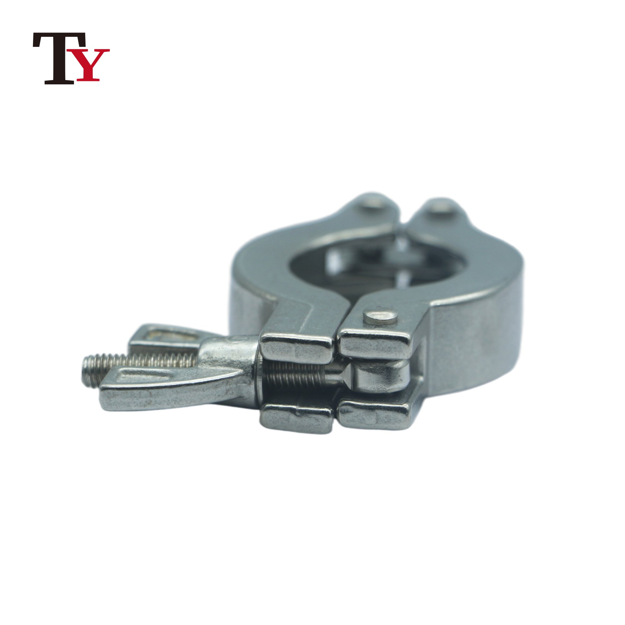 KF-16 KF-25 KF-40 KF-50 Quick Vacuum Clamp Support Seal Ring 304 Stainless Steel Wing Nut Flange Clamp for Vacuum Pipe
