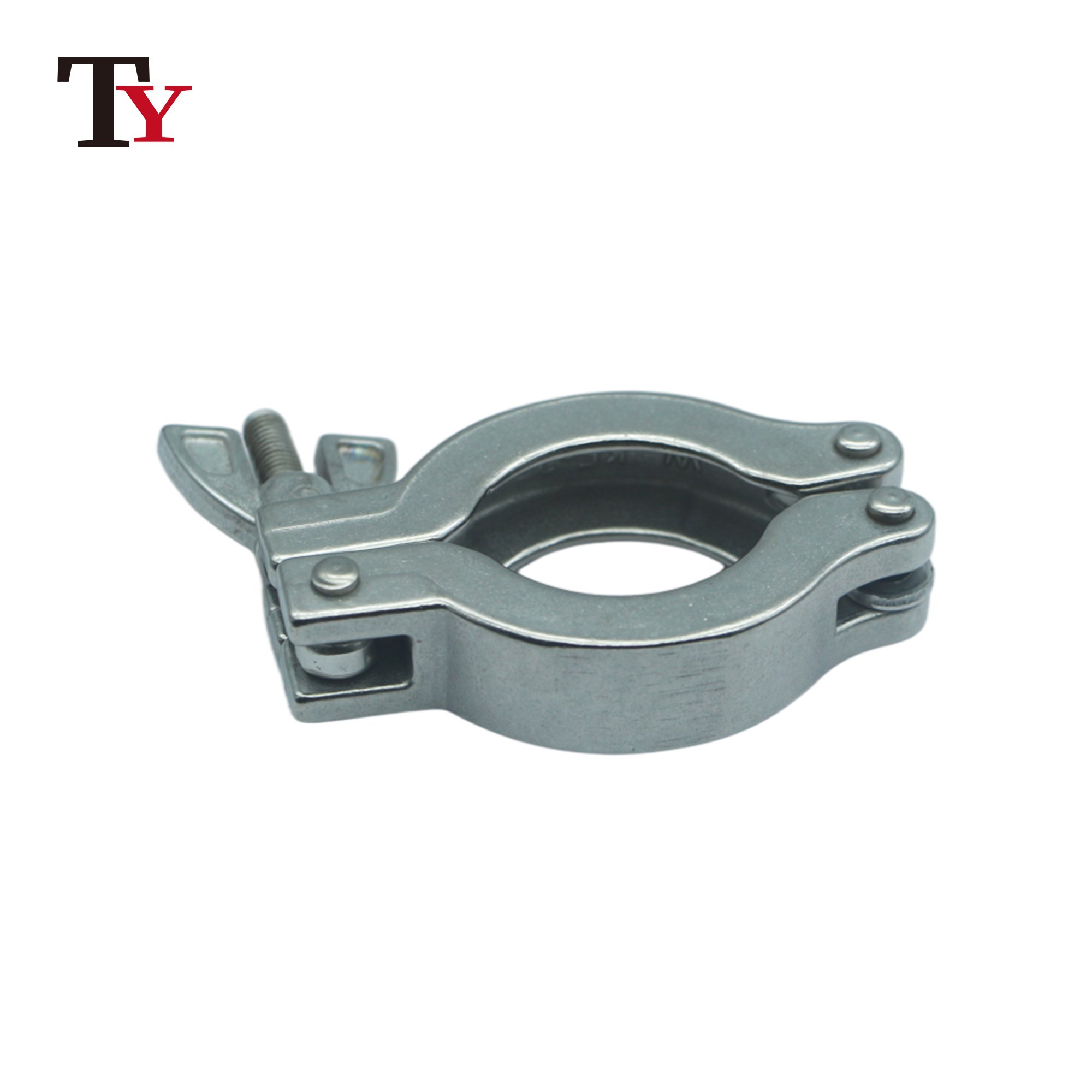 KF-16 KF-25 KF-40 KF-50 Quick Vacuum Clamp Support Seal Ring 304 Stainless Steel Wing Nut Flange Clamp for Vacuum Pipe