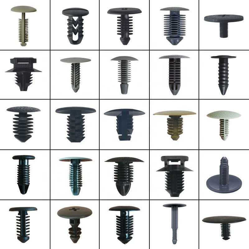 A215 Wholesale direct sale hot-selling nylon fastening parts rivet clips