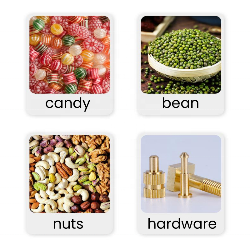 Vffs Semi Auto Vermicelli Meatball Fruit Noodle Sausage Packing Fasteners Plastic Parts Screw Bolts Hardware Packaging Machine