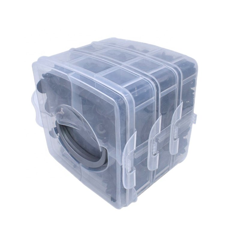 620pcs Car Push Retainer Clips & Plastic Fasteners Kit +30 Tools Set
