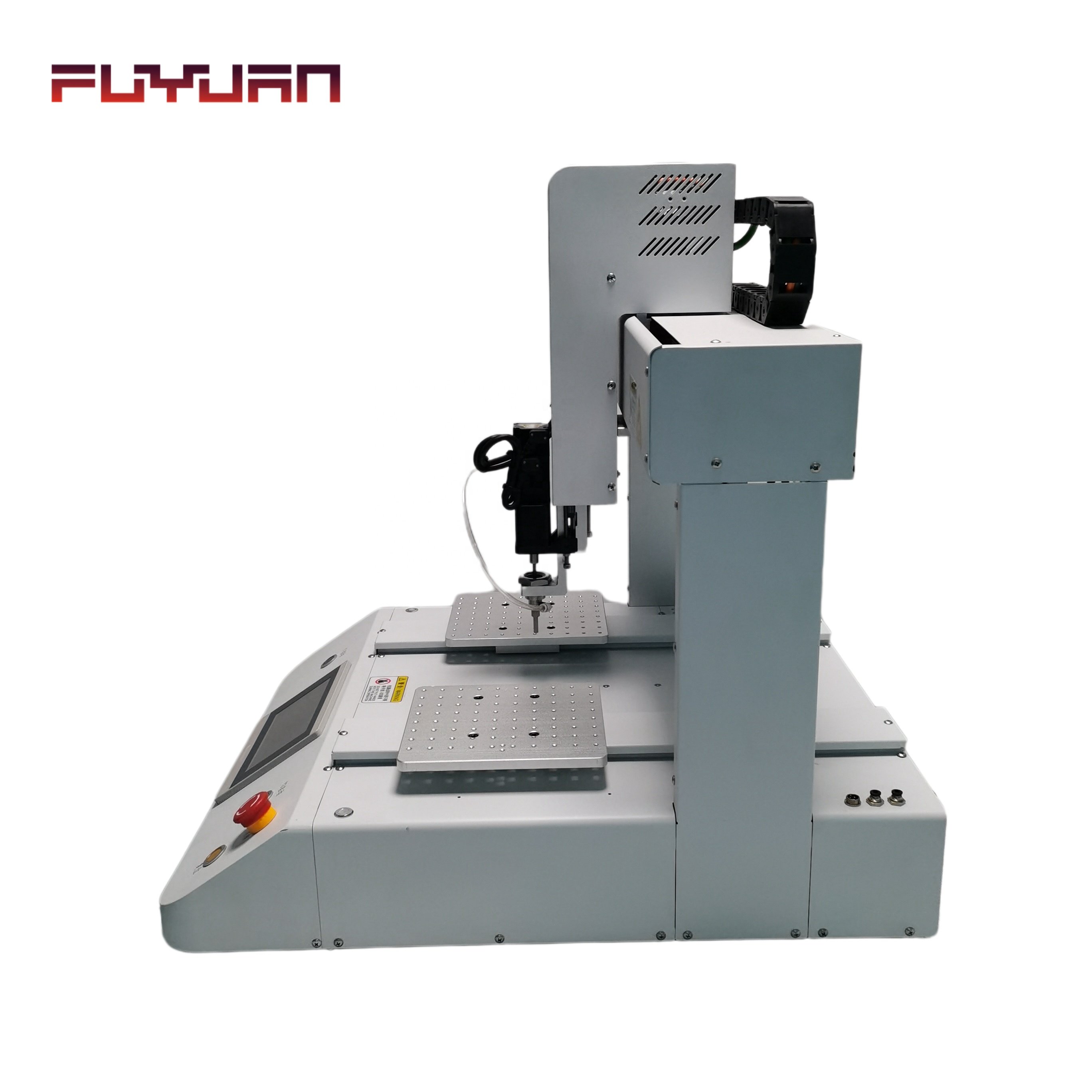 FLYJAN Automatic Desktop Screw Fasten Robot Multi-axis Double Table Automatic Screw Locking Assembly Machine