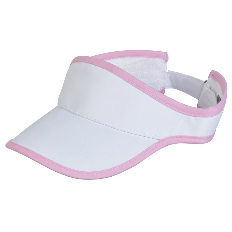 Custom Fashion Wholesale 100% Polyester Microfiber Outdoor Golf Sports Sun Visor