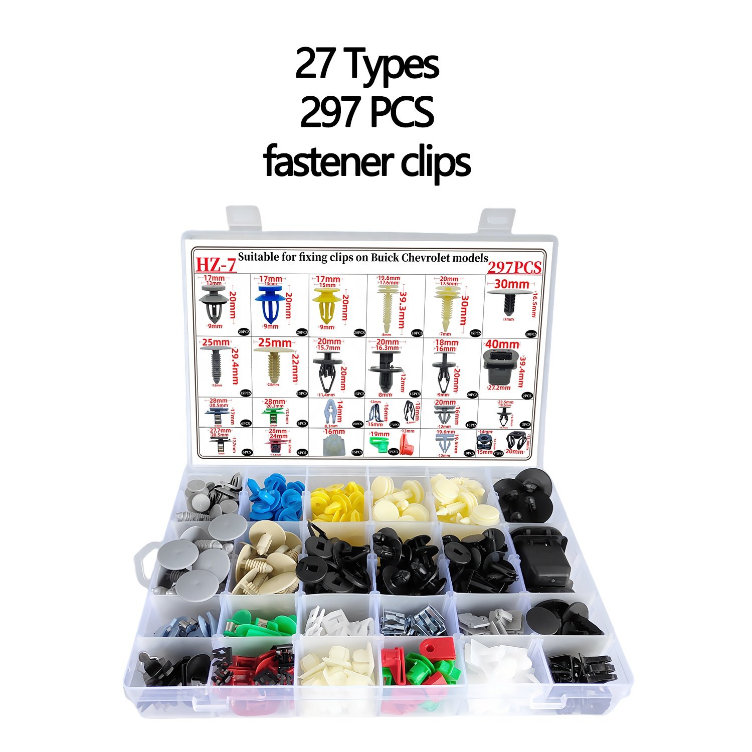 Auto clips and plastic fasteners retainers Auto door trim panel retainer plastic clips for Buick