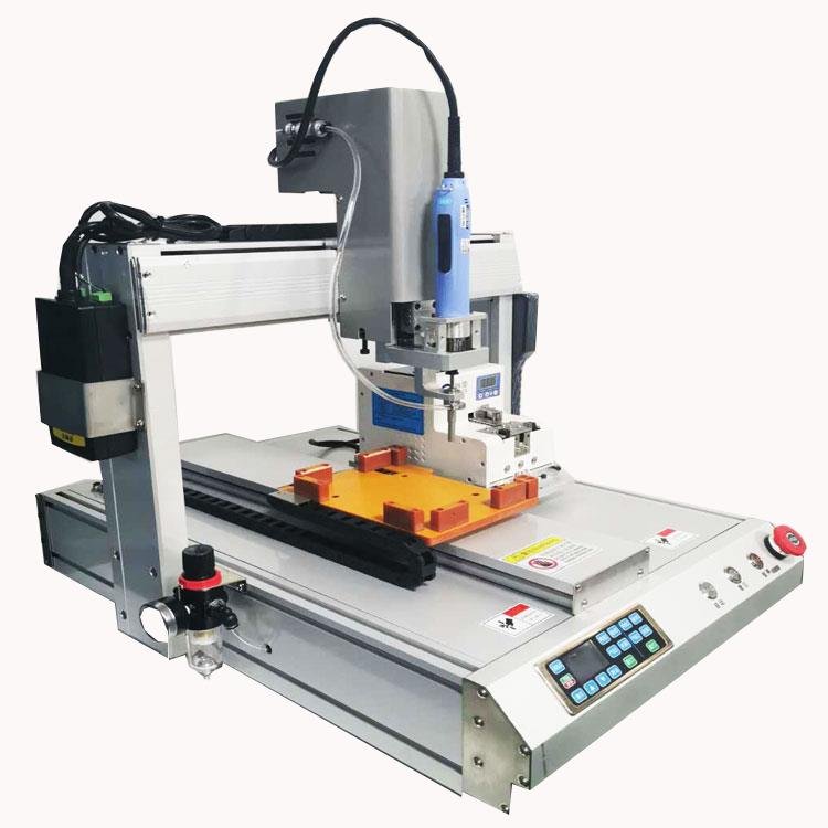 BBA XYZ axis desktop single head screwdriver machine big torque screw assembly machine auto screw feeding system for electronics