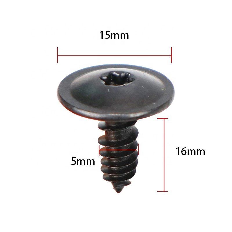 M5*16mm Auto Clips and Fasteners Splash Shield Torx Screw Tapping Screws Bolt N90974701 for Audi for VW