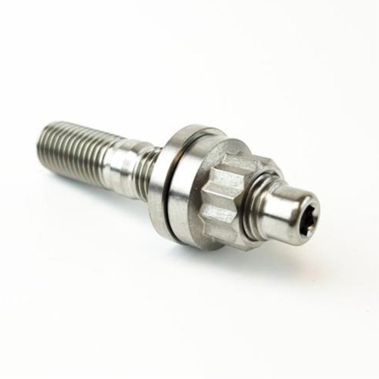 Titanium Exhaust Stud Titanium Alloy Gr5 Bolts M10x1.25 X41mm Exhaust Pipe Muffler Fixed Fastener Stud