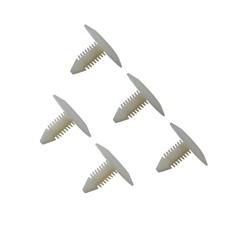 A139 Plastic Trim Panel Clip Push Fastener Round Spring Clip Rosette Rivet