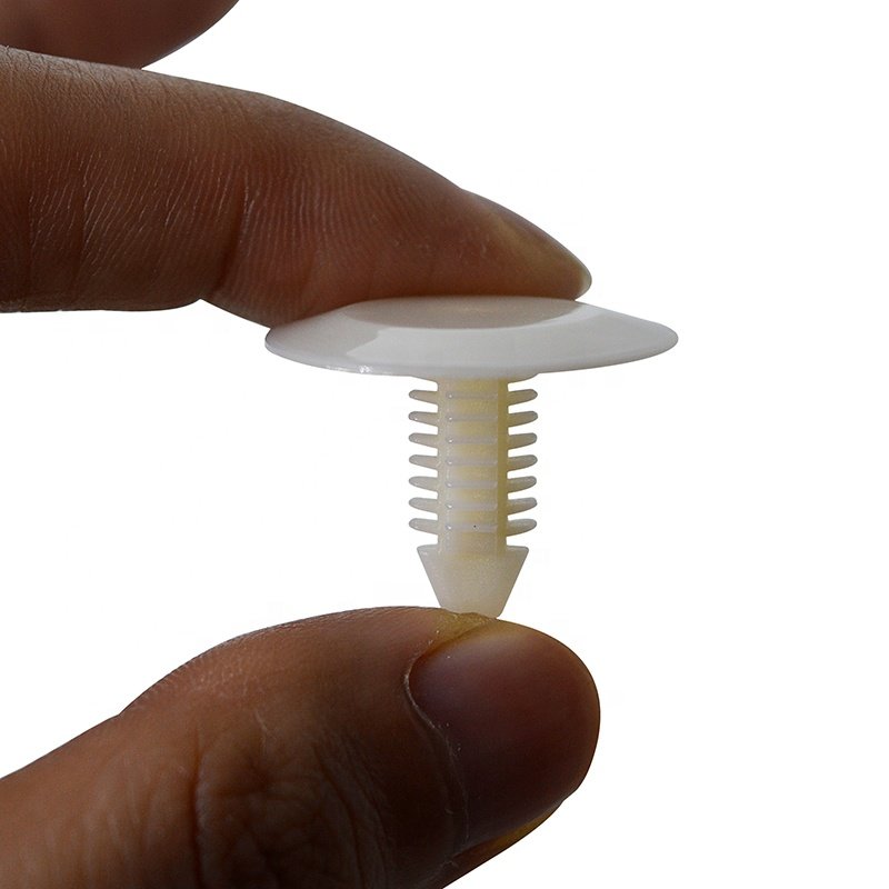A139 Plastic Trim Panel Clip Push Fastener Round Spring Clip Rosette Rivet