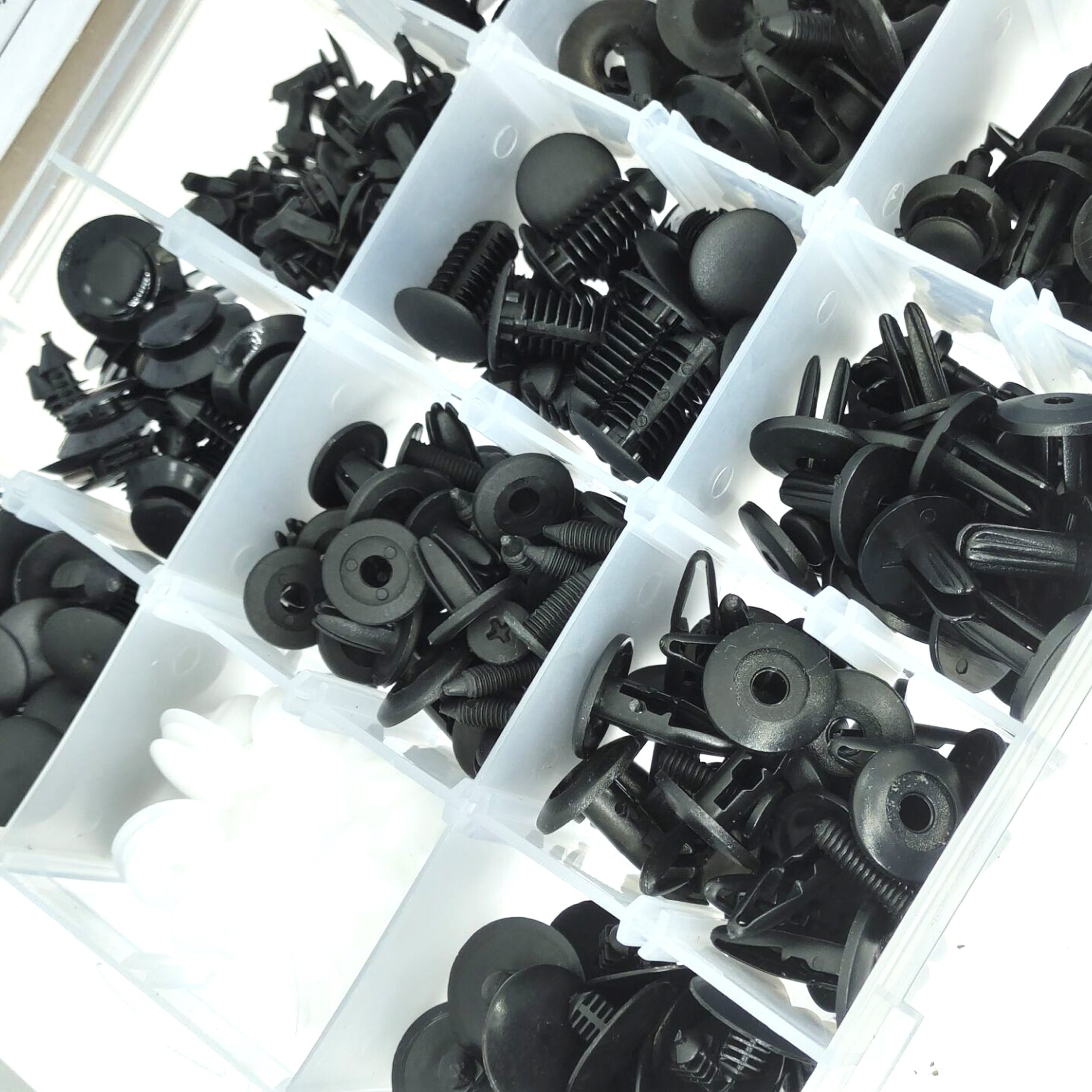 467pcs Universal Car Fasteners Car Wheel Arch Fastening Trim Molding Clips Panel Assortment Kit