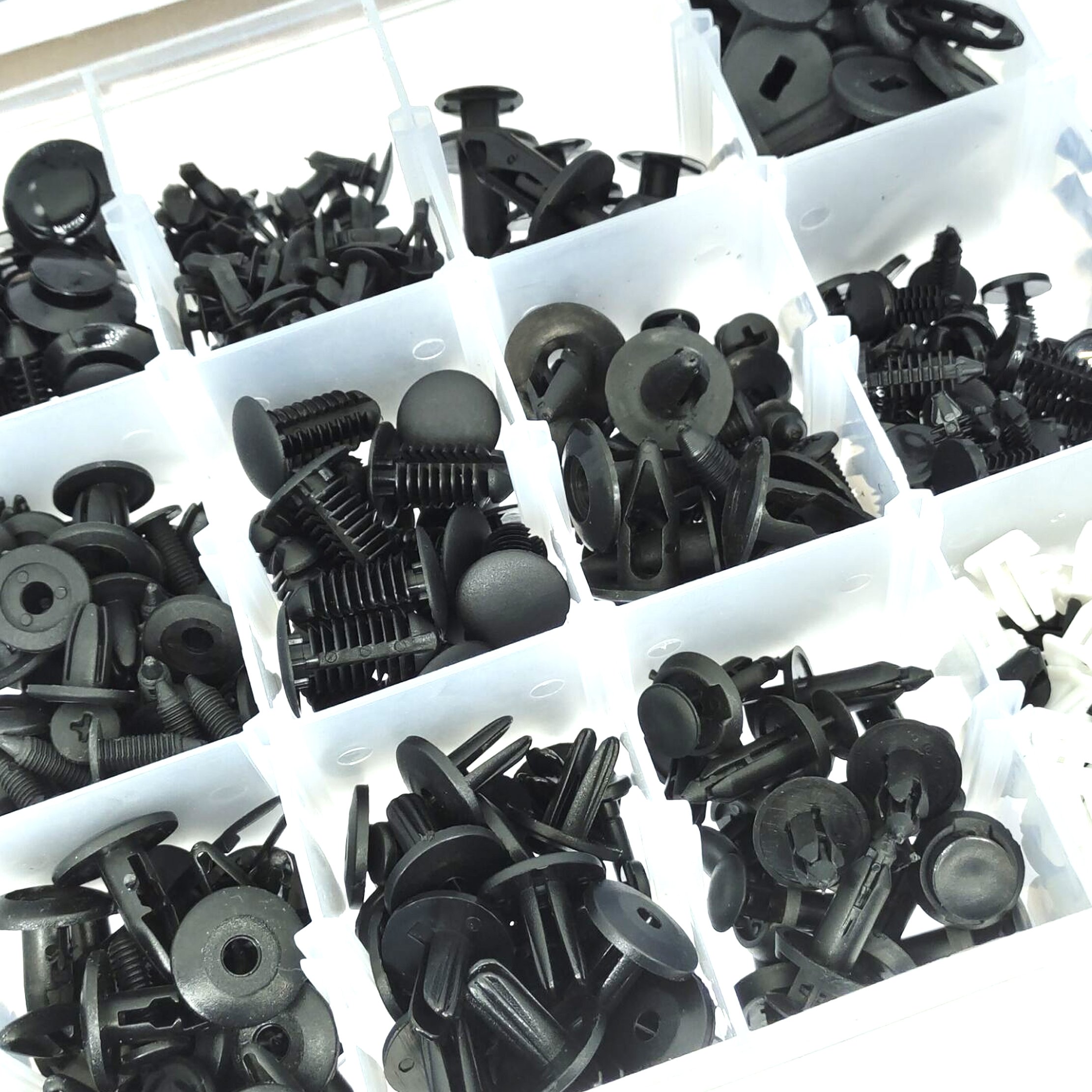 467pcs Universal Car Fasteners Car Wheel Arch Fastening Trim Molding Clips Panel Assortment Kit