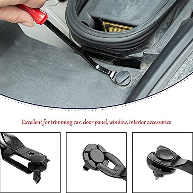 Car Fastener Removal Tool Trim Dash Removal Rivet Clips Car Door Panel Installer Cover Car Trim Screwdriver Auto Trim Clip Plier