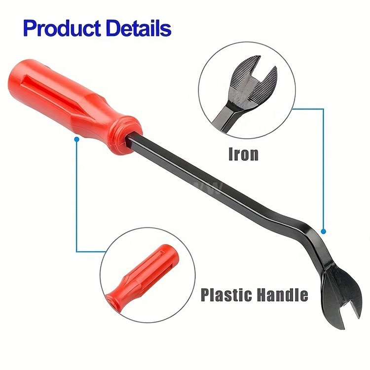 Car Fastener Removal Tool Trim Dash Removal Rivet Clips Car Door Panel Installer Cover Car Trim Screwdriver Auto Trim Clip Plier