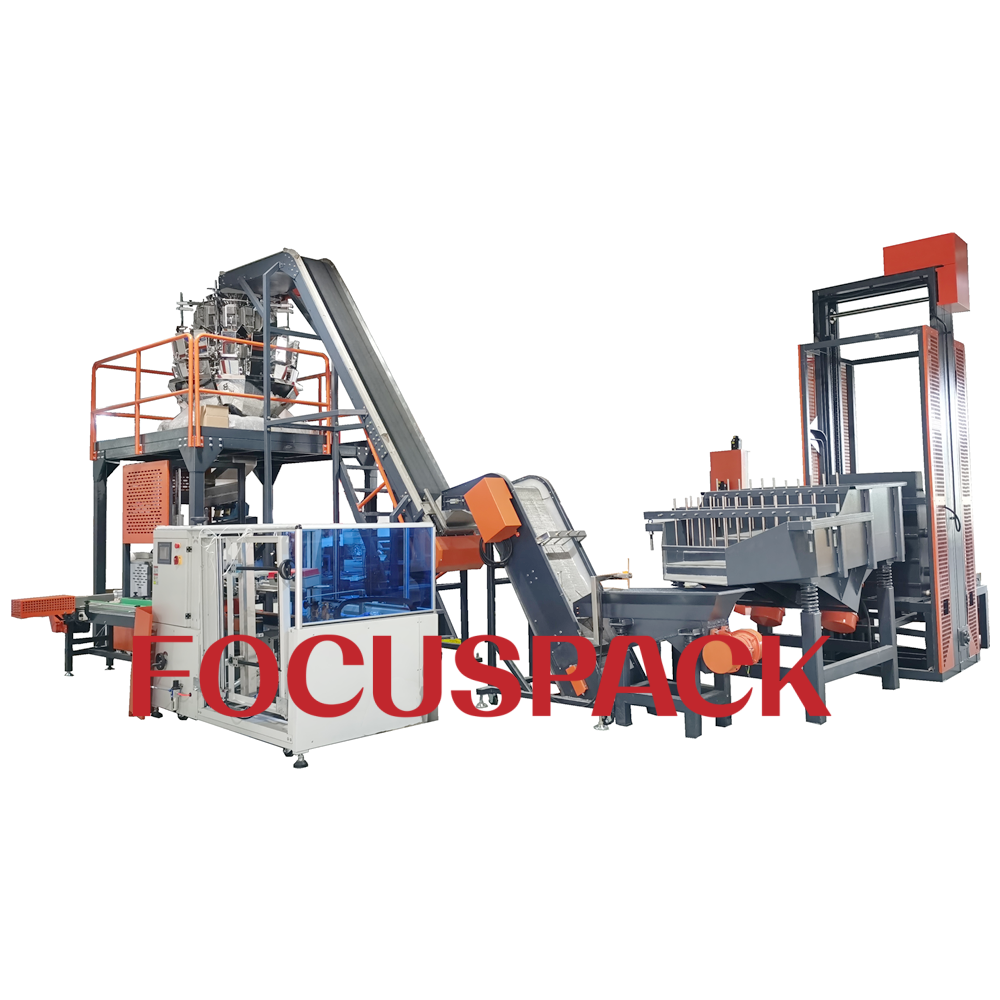 Factory price 30kg Large weight carton screw bolt filling machine hardware fastener packing system Focuspack